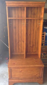 Entry way chest before