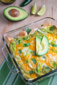Chicken and Avocado Enchiladas in Creamy Avocado Sauce 500 1143
